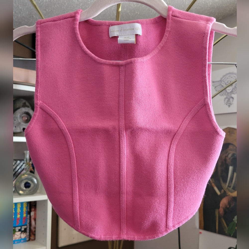 xS Pink Sleeveless Top